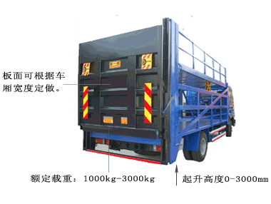 QWB垂直式汽車(chē)尾板-上海牛力機(jī)械公司